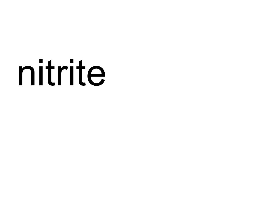 nitrite
