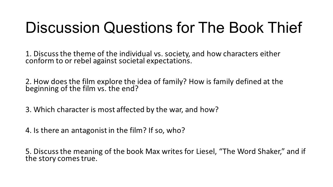 Book Thief Essay Questions