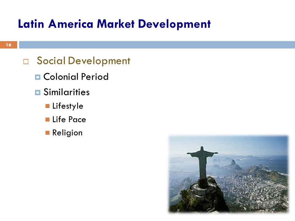 16  Social Development  Colonial Period  Similarities Lifestyle Life Pace Religion