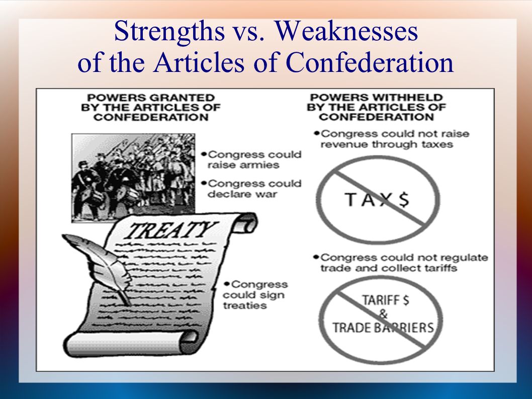 weaknesses articles confederation essay weaknesses articles confederation essay