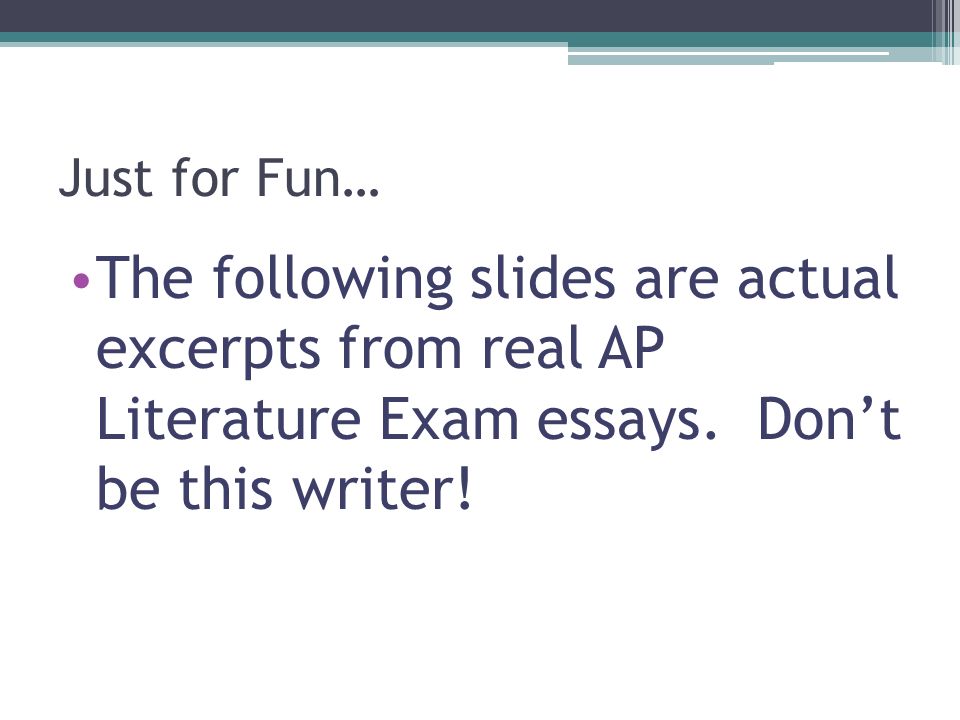 3 types of essays on the ap lang exam Explore the use of concrete examples and figurative language in descriptive essays ap english: essay basics: types of essay the ap english literature: exam. 3 types of essays on the ap lang exam Explore the use of concrete examples and figurative language in descriptive essays ap english: essay basics: types of essay the ap english literature: exam.