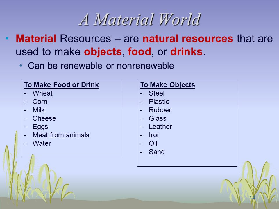 living it up what do living things need to survive ppt download material resources