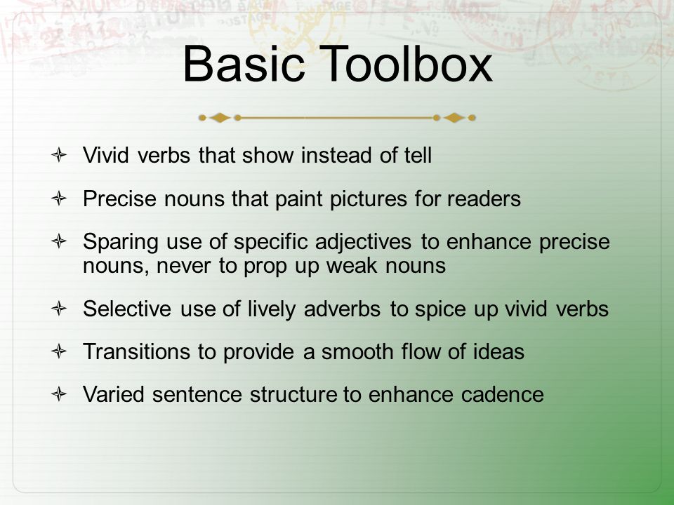 precise language