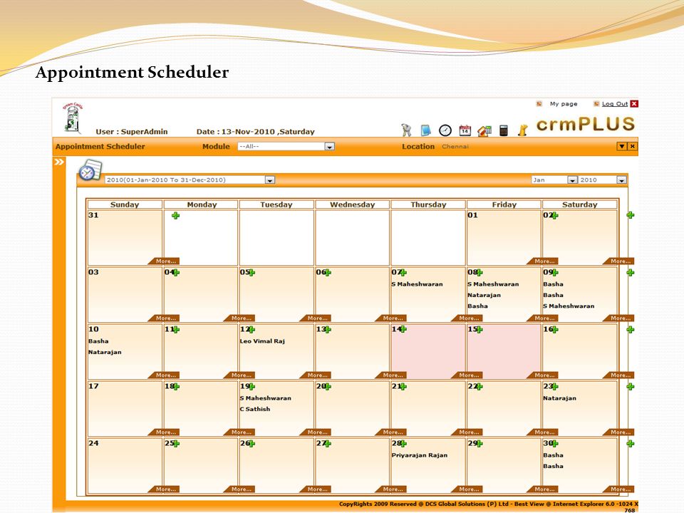 Appointment Scheduler
