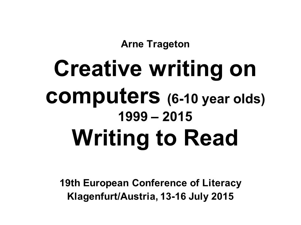 a creative writing of the topic what how ten years a creative writing of the topic what how ten years