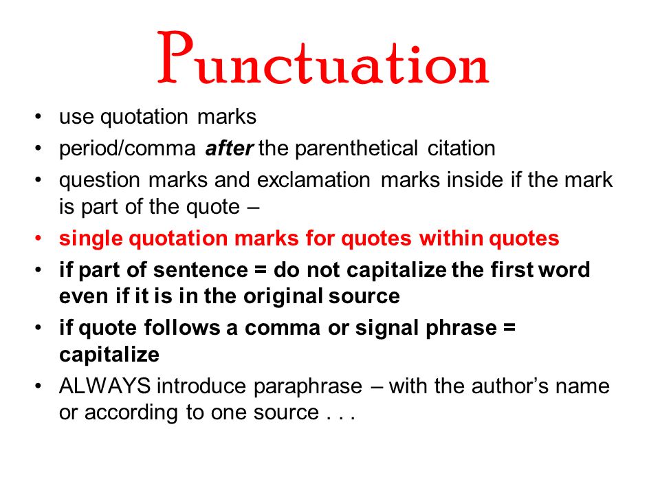 Mla Citation Quotes