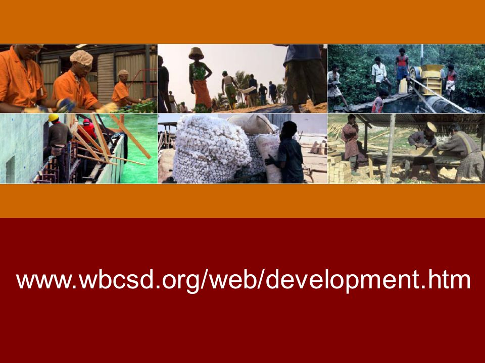 13 World Business Council for Sustainable Development
