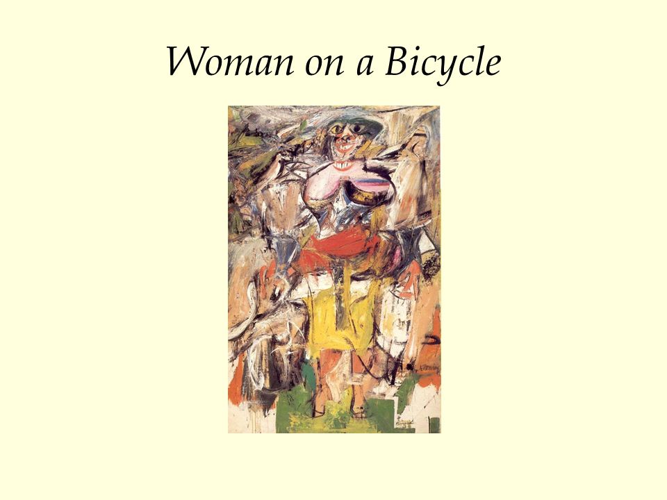 Woman on a Bicycle