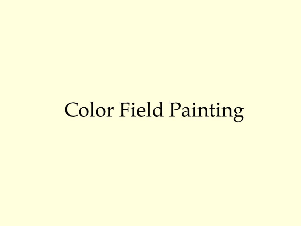Color Field Painting