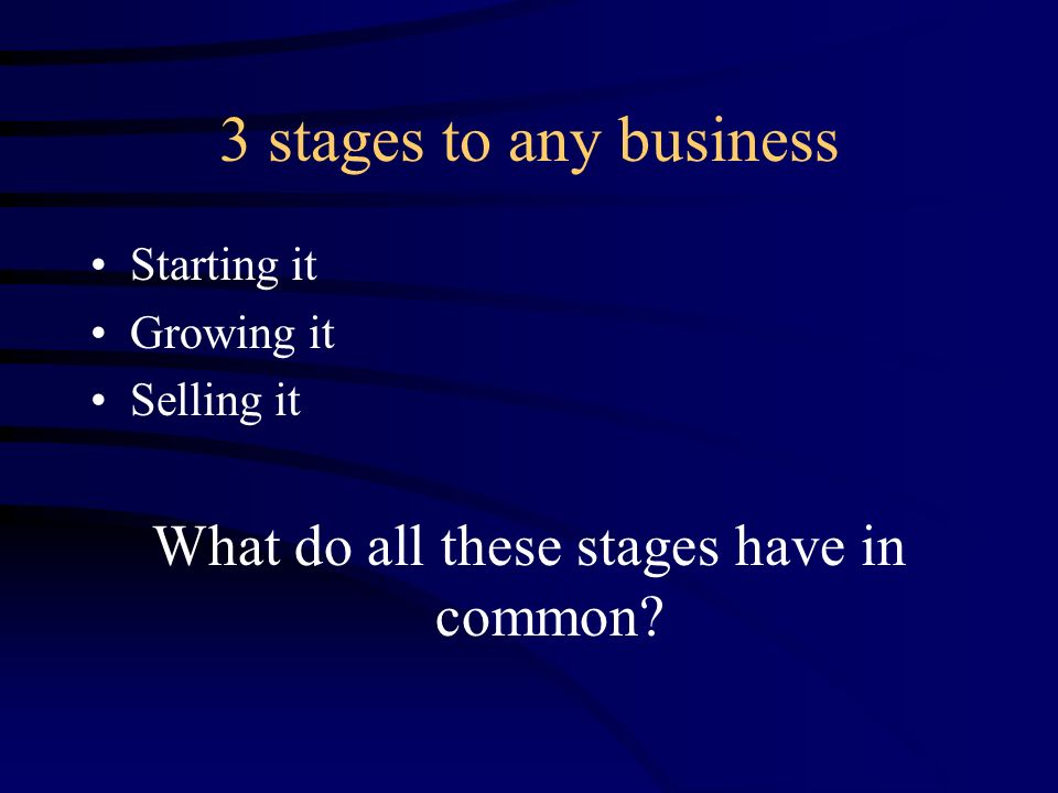 any business