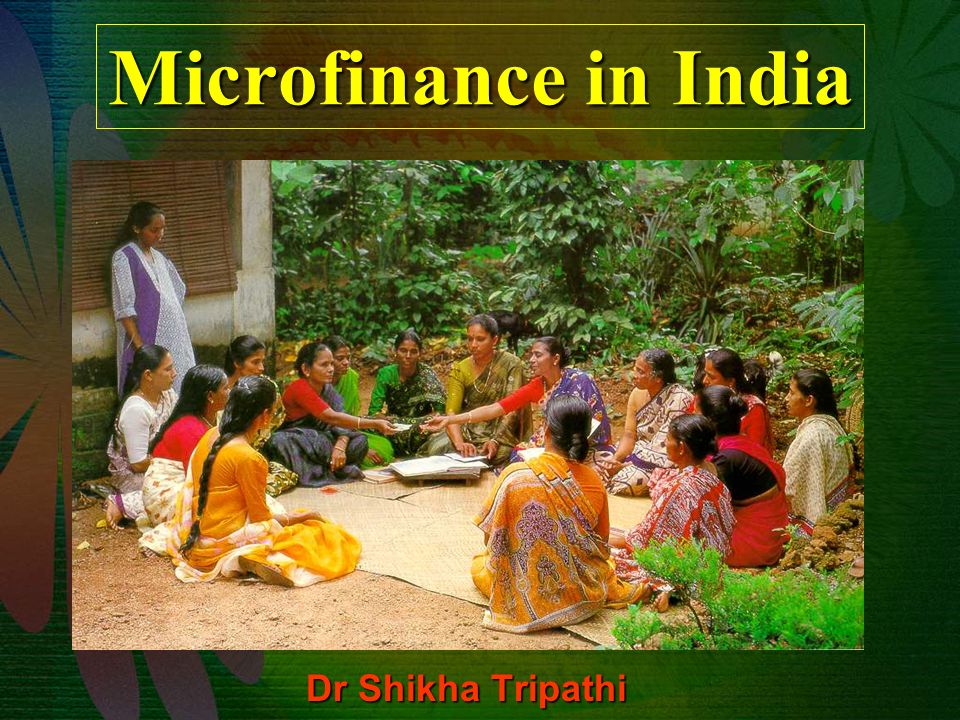 Research papers on microfinance in india