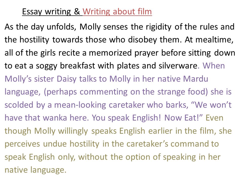 Rules For Essay Writing
