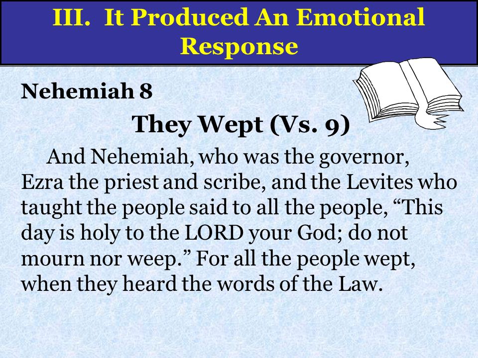 Nehemiah 8 They Wept (Vs.