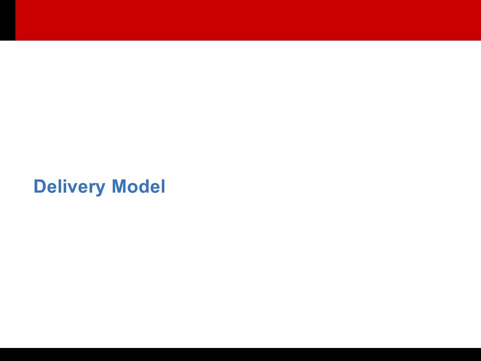 Delivery Model