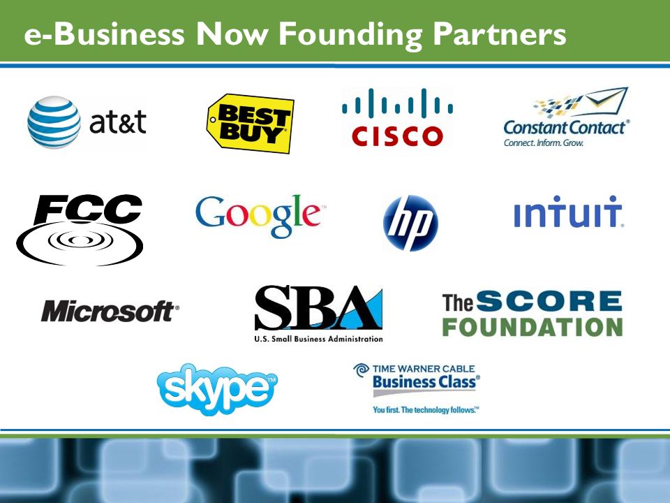e-Business Now Founding Partners