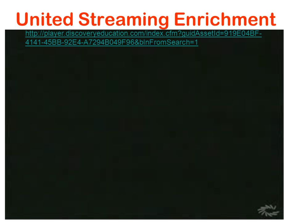 United Streaming Enrichment   guidAssetId=919E04BF BB-92E4-A7294B049F96&blnFromSearch=1