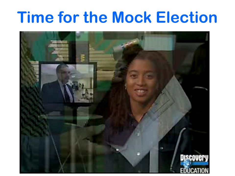 Time for the Mock Election