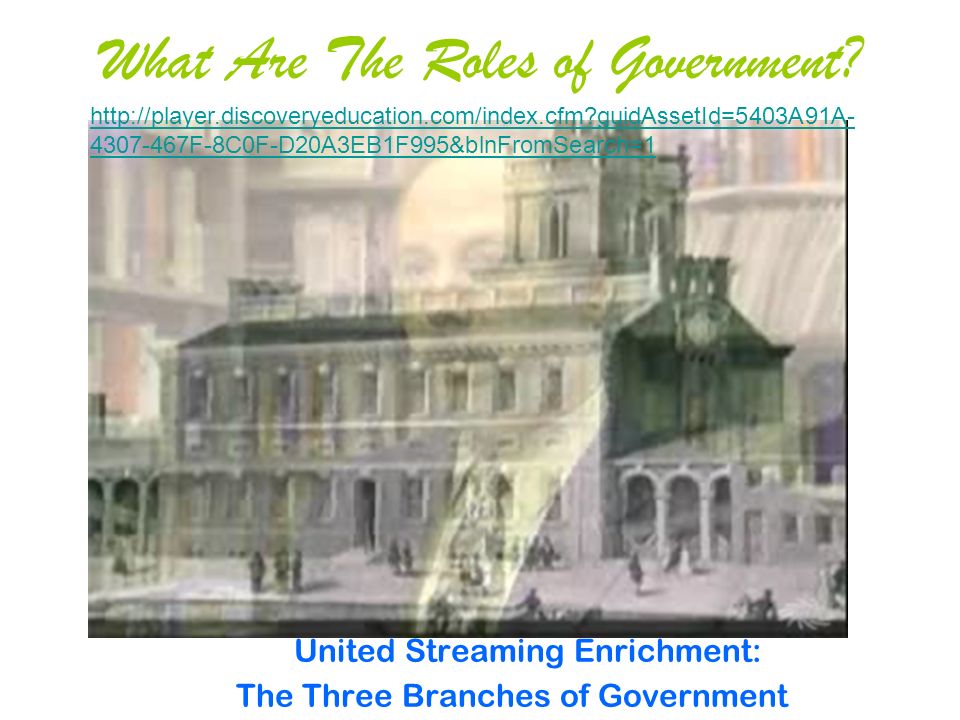 What Are The Roles of Government.
