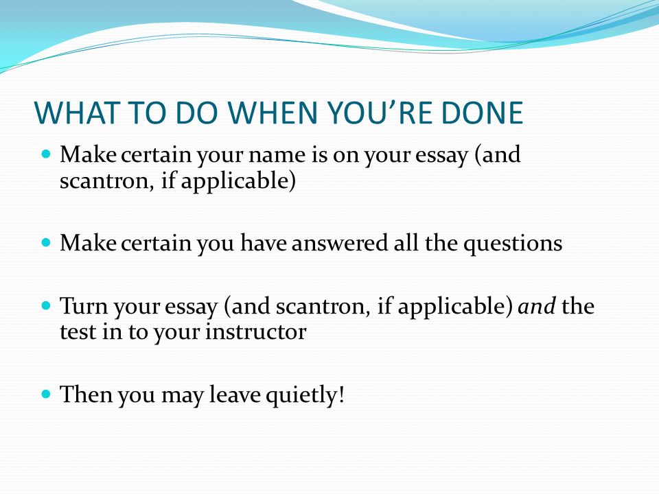 scantron essay Although scantron answer sheets have been part and parcel of test-taking since at least the 1960s, there have been no serious attempts to design a software tool for grading student essays until recently. scantron essay Although scantron answer sheets have been part and parcel of test-taking since at least the 1960s, there have been no serious attempts to design a software tool for grading student essays until recently.