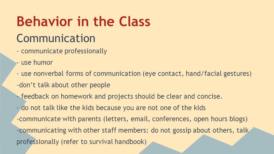 teacher letters to parents about behavior