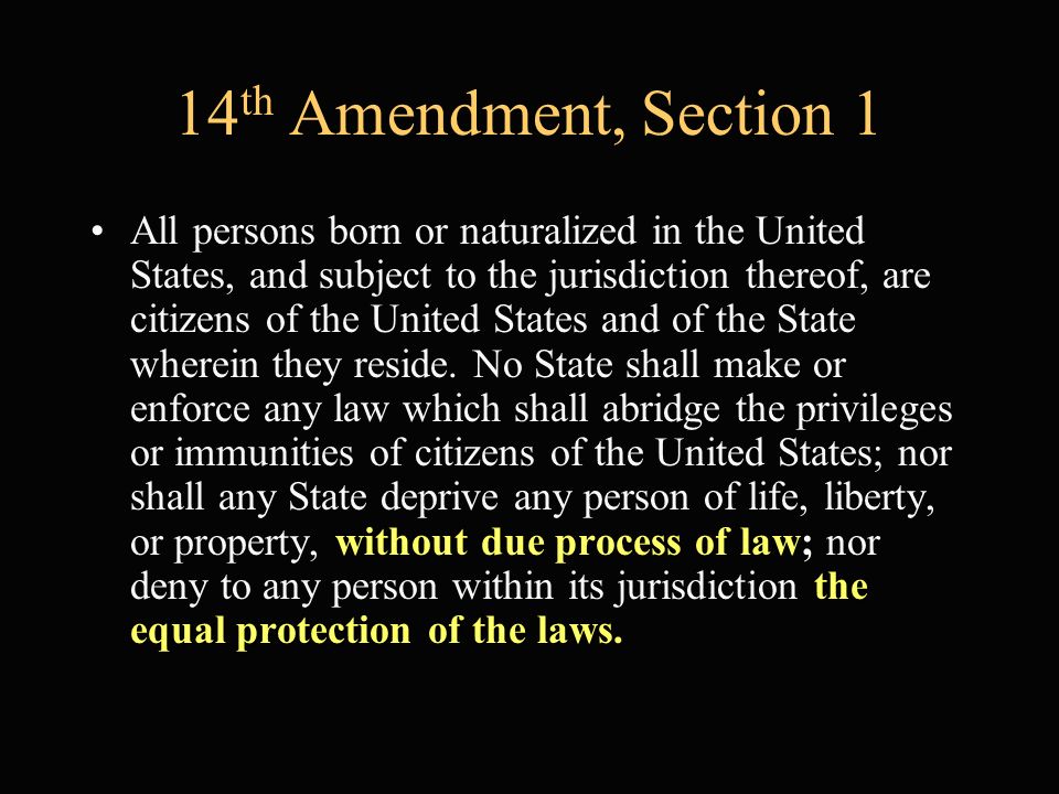 14th amendment equal protection under the Today, craig is going to talk about the most important part of the constitution - the fourteenth amendment in particular, we're going to discuss the equal protection clause and how it relates to our civil rights. 14th amendment equal protection under the Today, craig is going to talk about the most important part of the constitution - the fourteenth amendment in particular, we're going to discuss the equal protection clause and how it relates to our civil rights.