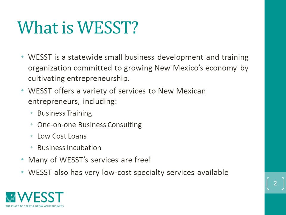 What is WESST.
