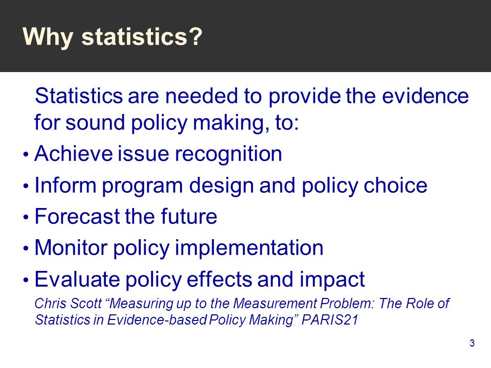 3 Why statistics.