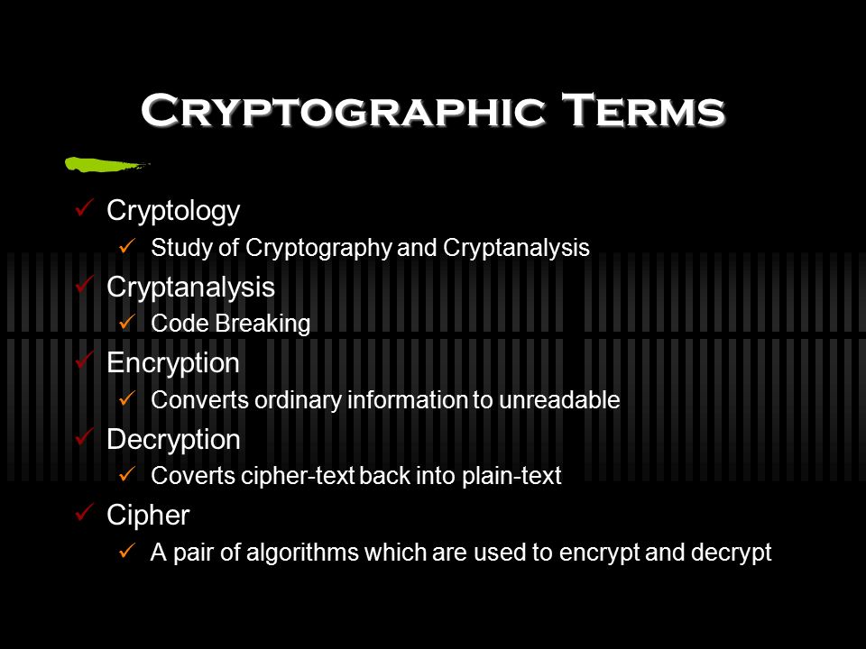 cryptography codes