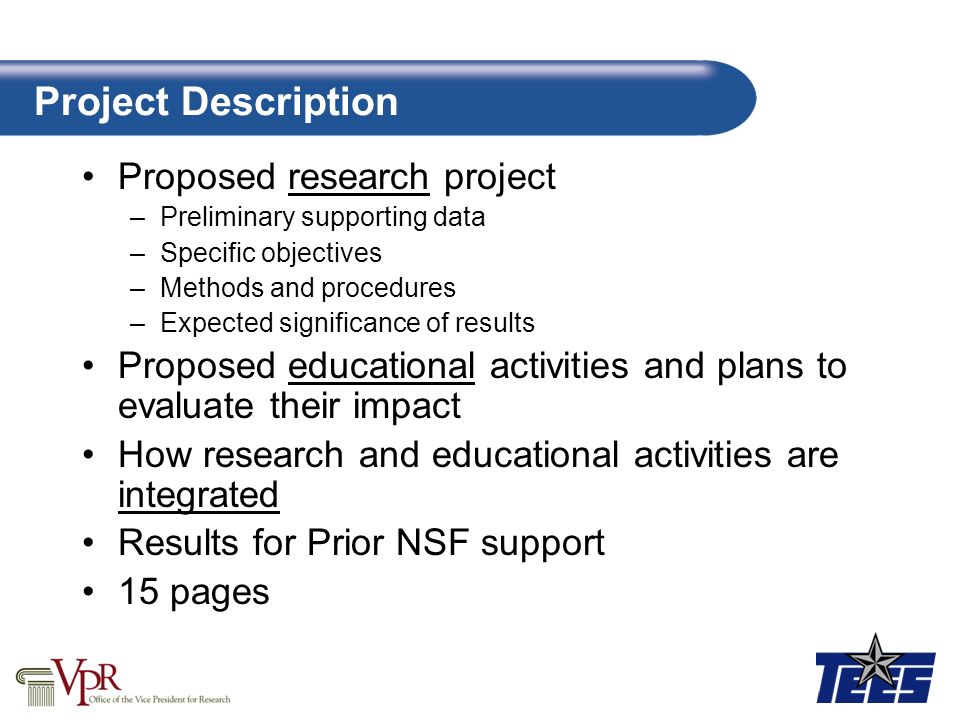 Academic research project proposal template