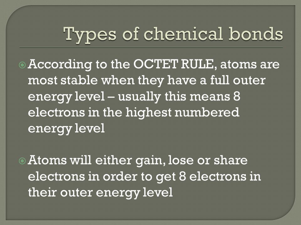 Section 1 Introduction To Chemical Bonding 2 Covalent Define Chemical Bond Explain Why Most Atoms Form Bonds