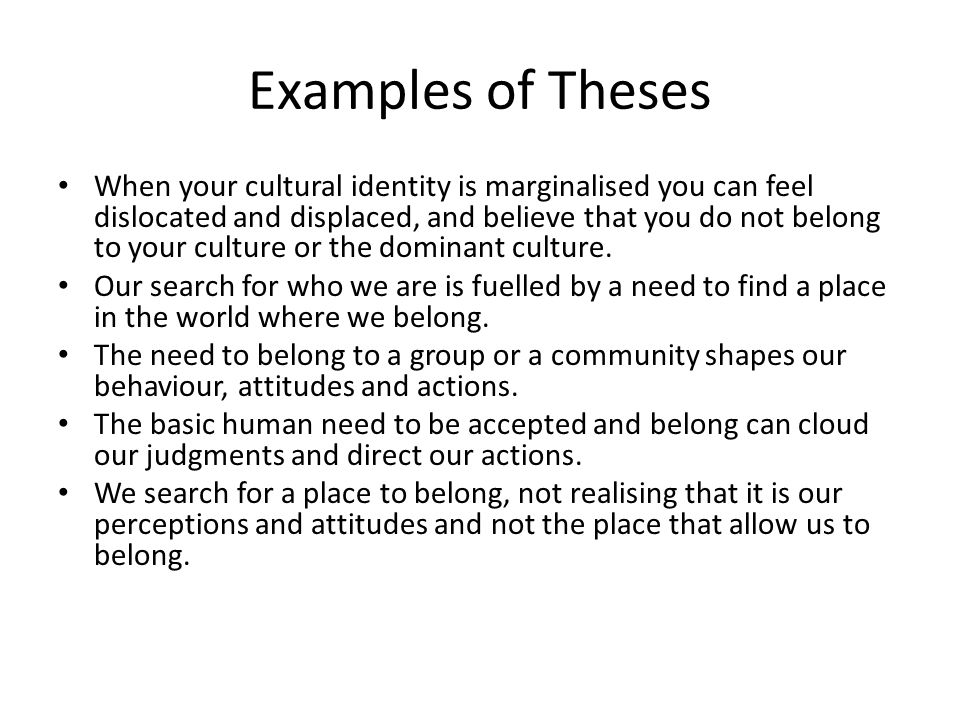 Personal Identity Essay