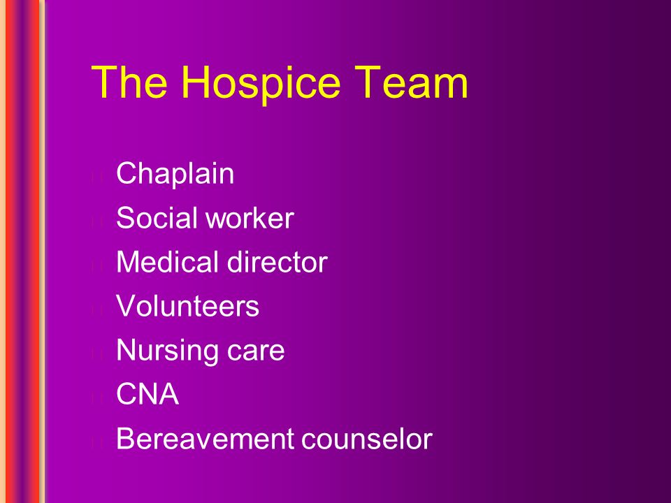 hospice cna