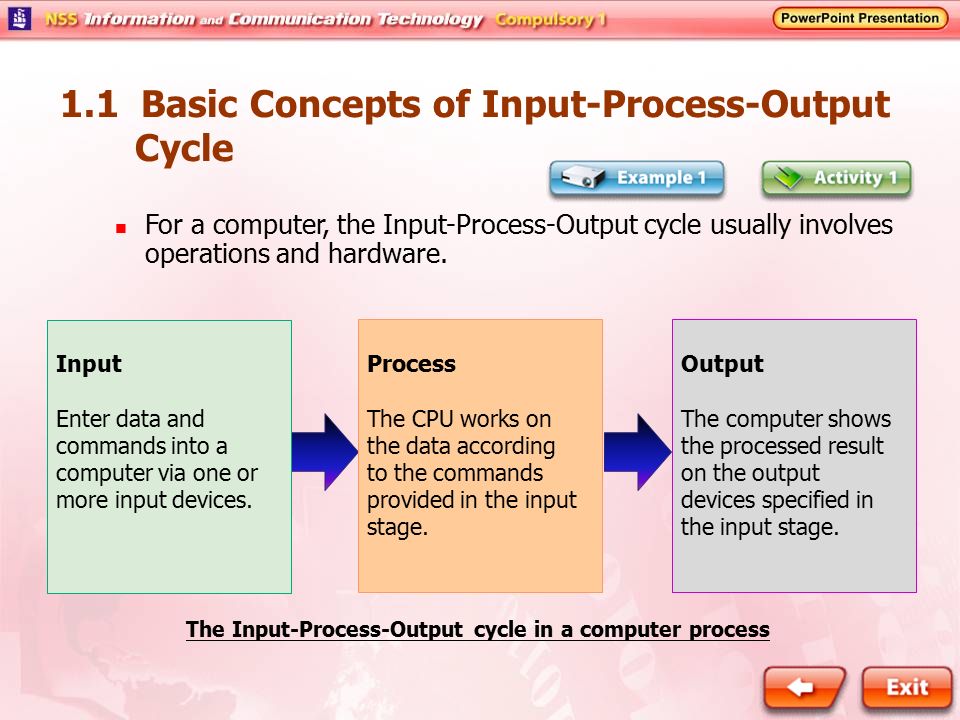 input processing cycle