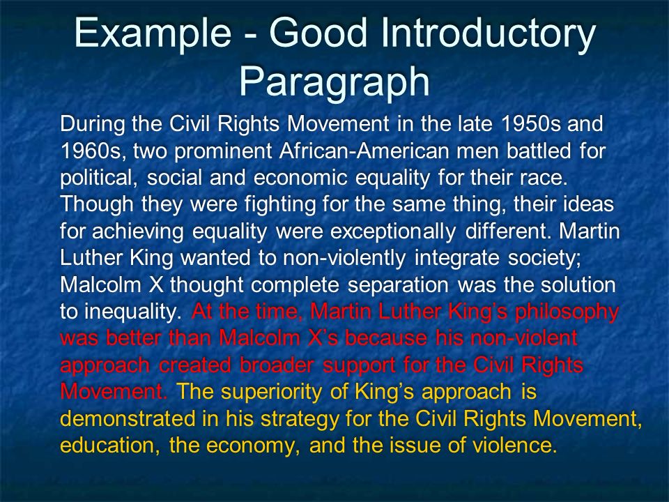 Essay About Civil Rights