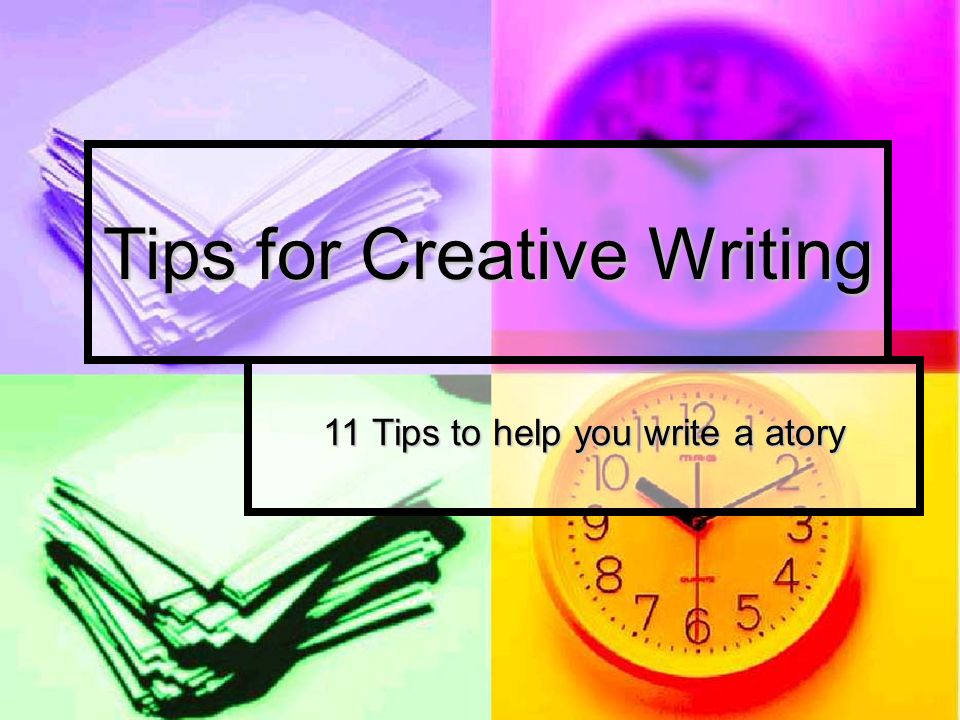 Writing A Creative Essay
