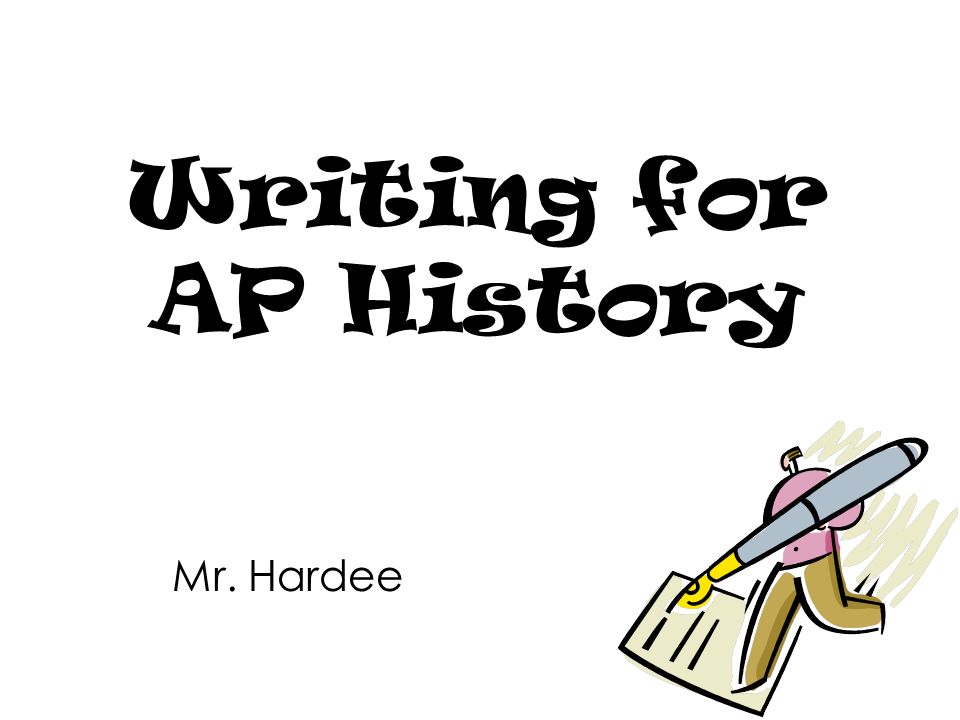 How to write a well written ap essay