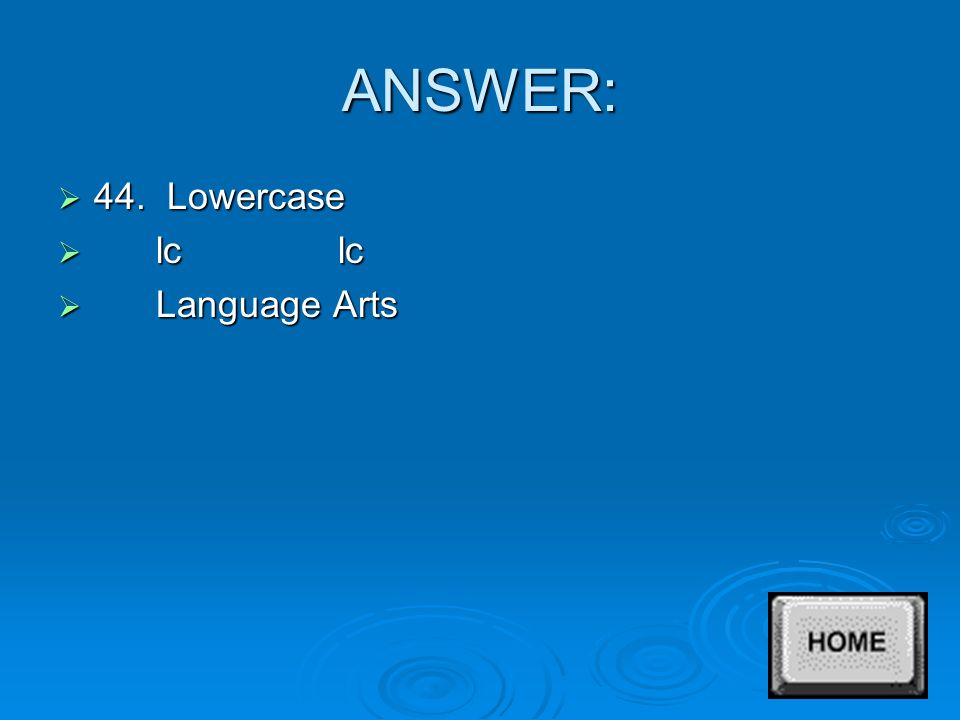 ANSWER:  43. Spell out  sp