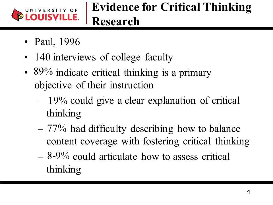 Center For Critical Thinking