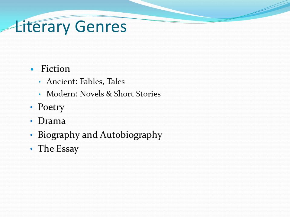 Example Of Story Essay