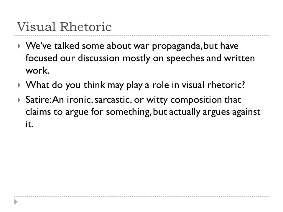 Visual Argument Essay Examples