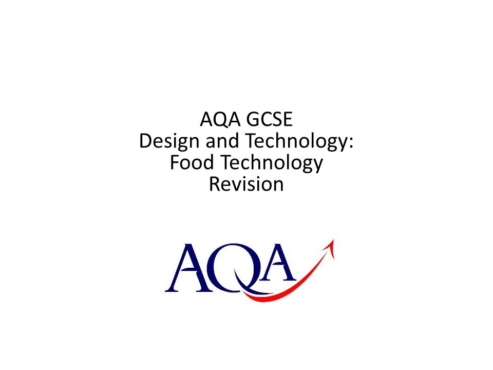 Food technology coursework example