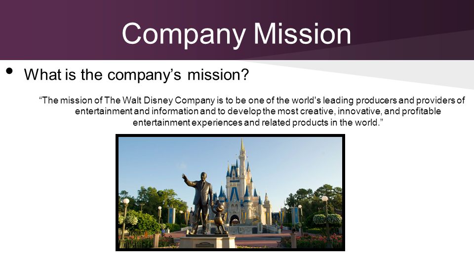 Company Mission What is the company’s mission.