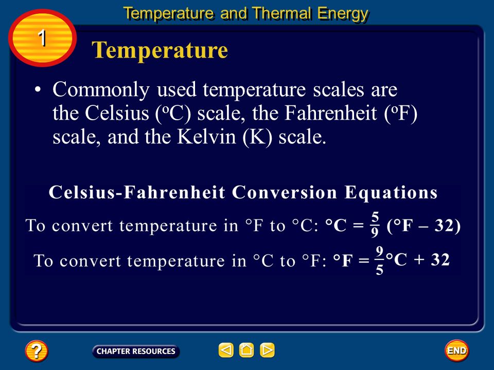 1 1 Temperature Temperature and Thermal Energy 2.