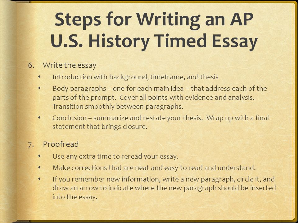 Examples Of History Essays