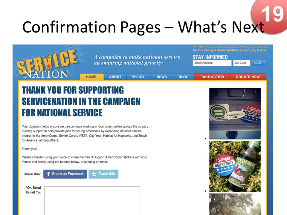 19 Confirmation Pages – What’s Next
