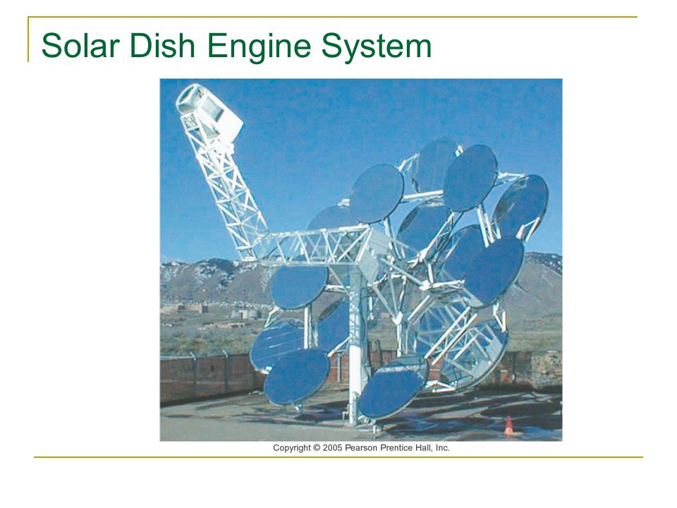 Solar Dish Engine System