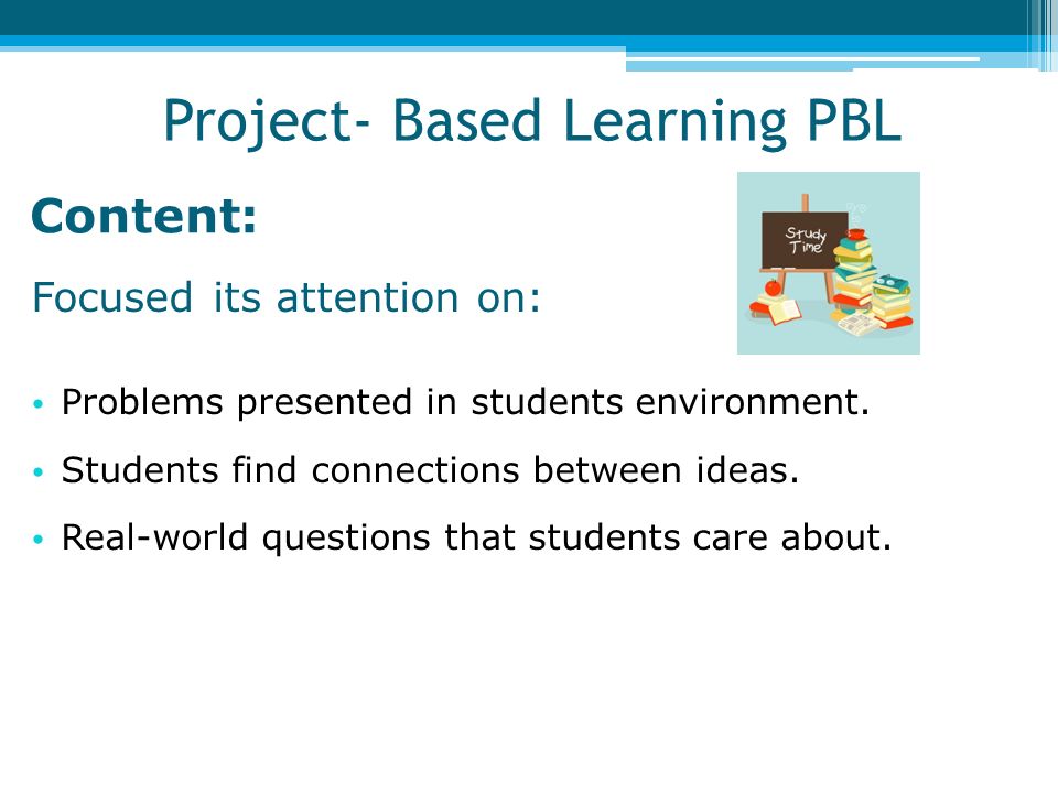 Content: Focused its attention on: Problems presented in students environment.