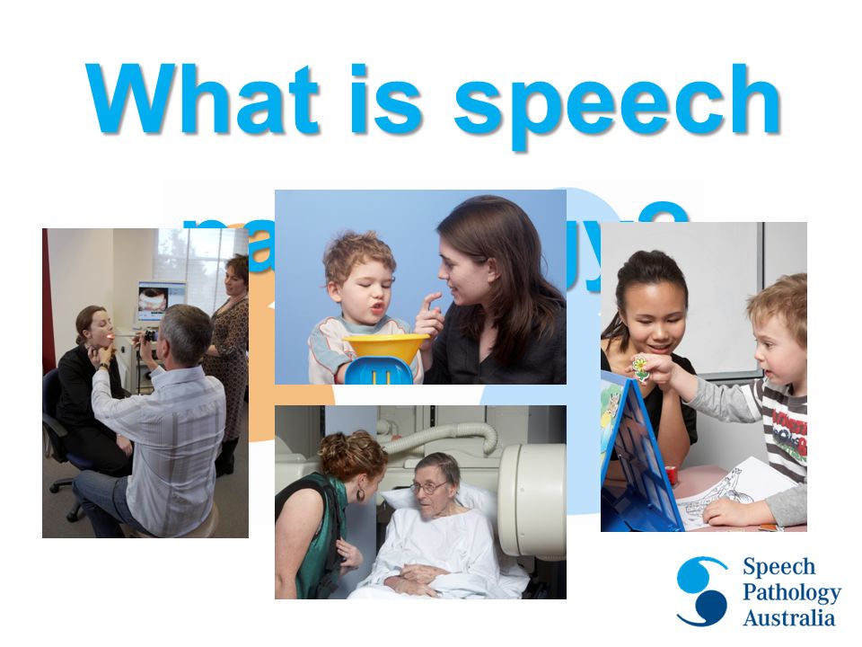 What is speech pathology