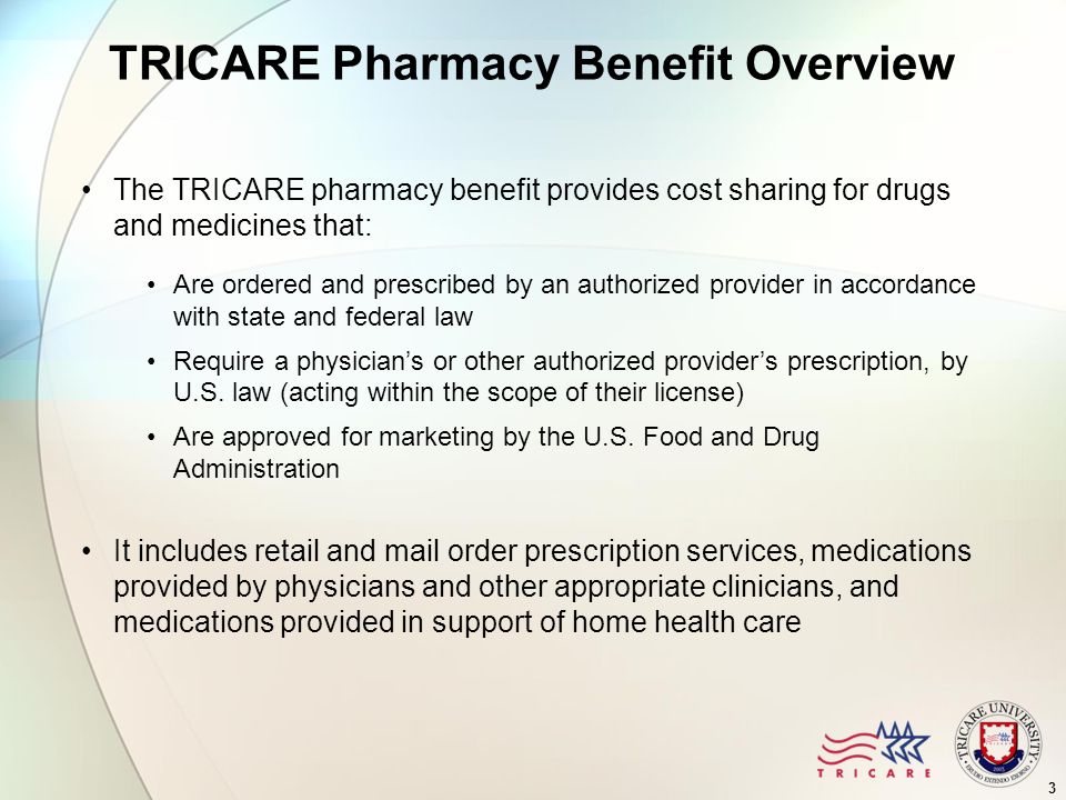 Module 10 Pharmacy Objectives After This You 3 Tricare