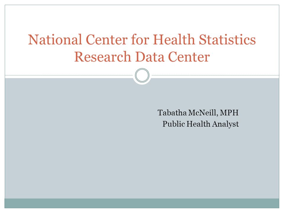 public health analyst
